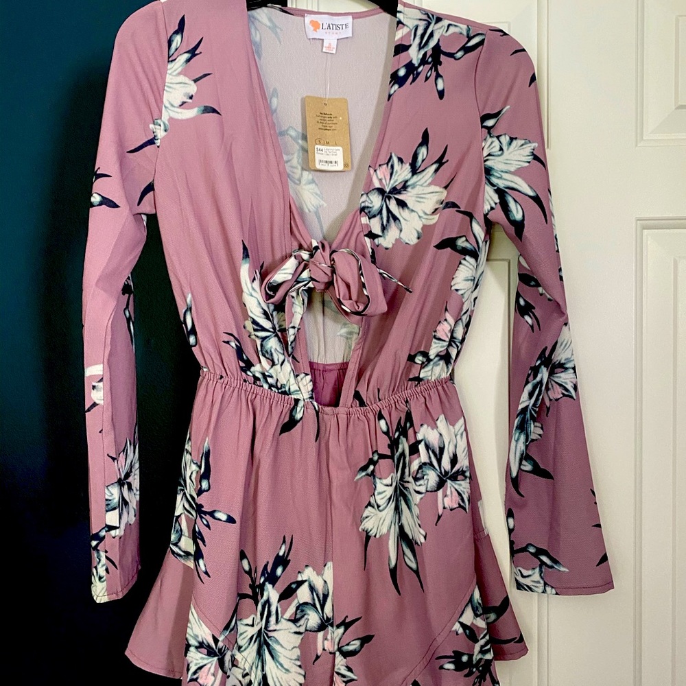 NWT lavender romper